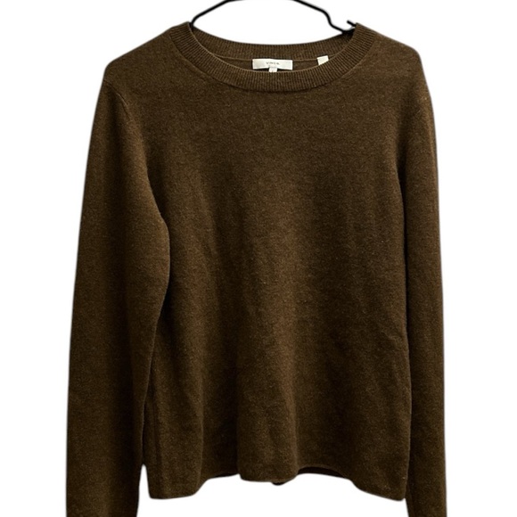 Vince Cashmere Brown Crew Neck Sweater - Picture 1 of 3